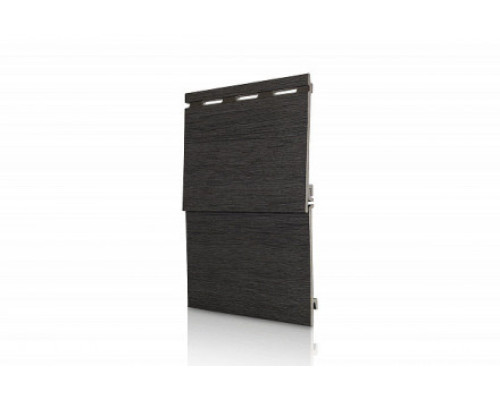 Вспененный сайдинг Вокс Керрафронт Wood Design Графит