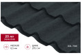 Металлочерепица Grand Line Классик 0,5 Satin RAL 8017 в Подольске