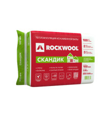 Утеплитель РОКВУЛ ЛАЙТ БАТТС СКАНДИК 800x600x100, 6 плит